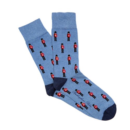 Light Blue Guardsman Socks