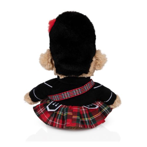 Teddy bear wearing the Piper uniform.