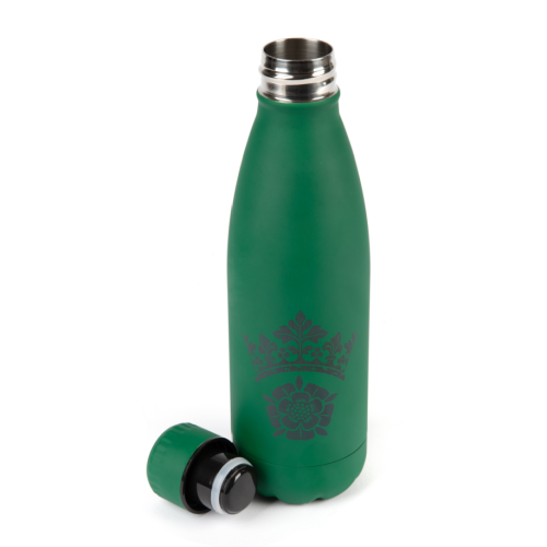 green bottle with windsor castle crest on front